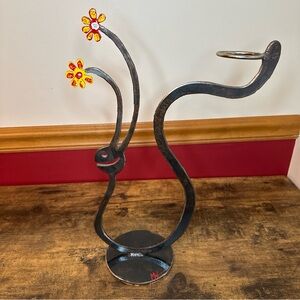 Large Metal Candle Holder